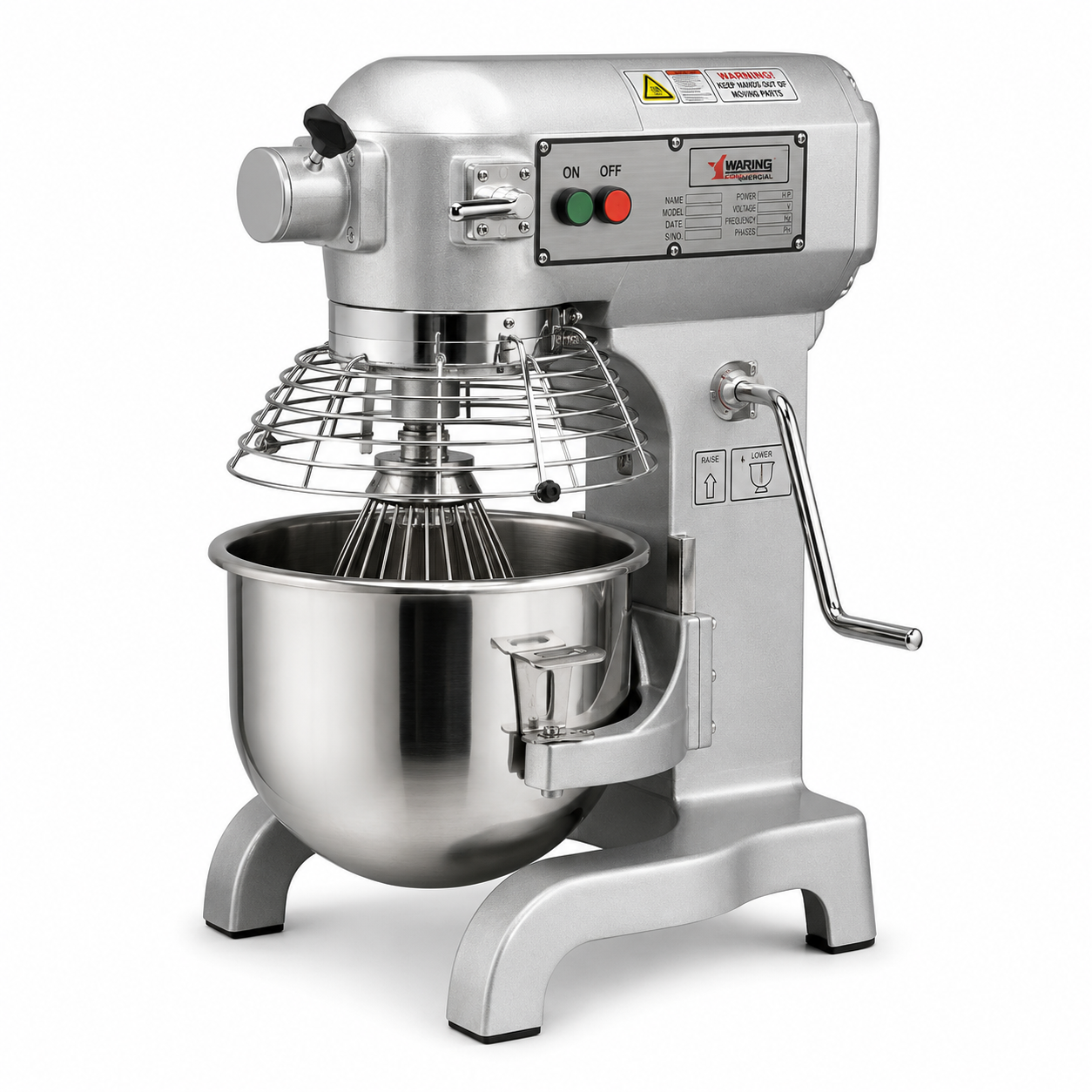 20 qt Standard-Duty Planetary Mixer with Guard – 110V, 1120W