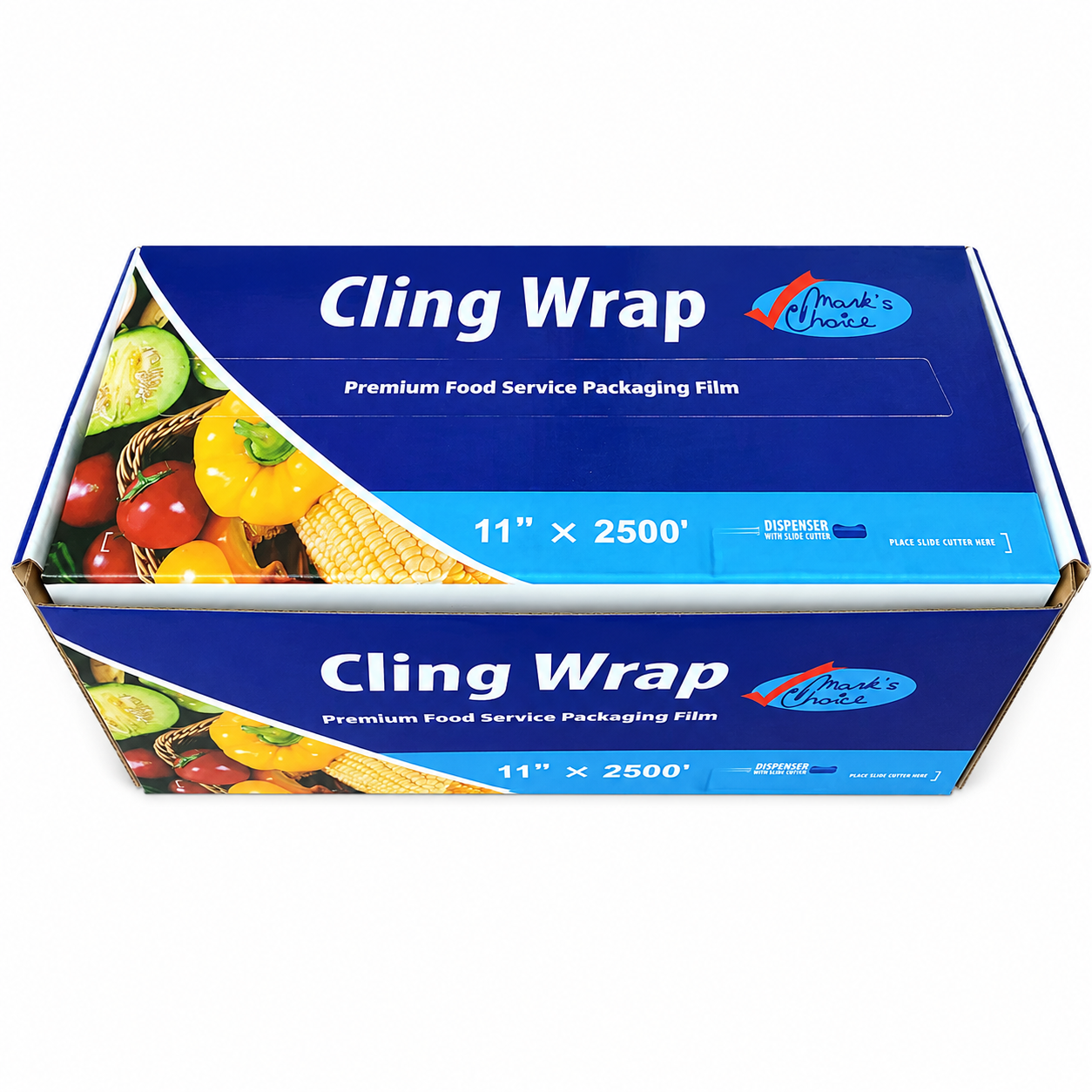 11" x 2500' Food Wrap Film with Cutter