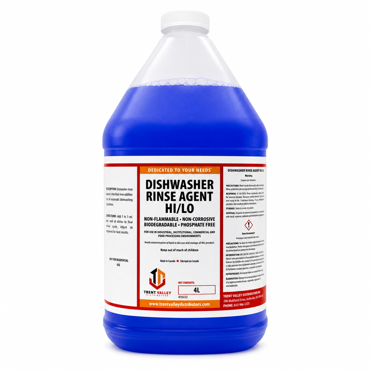 Dishwash Rinse Agent 4lt