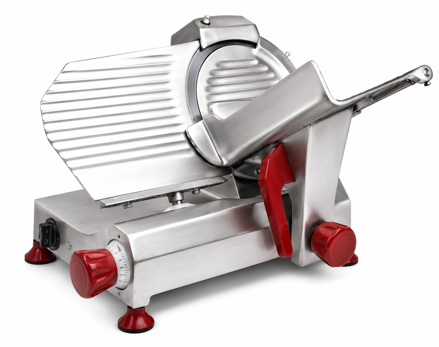 Trento 10″ Medium-Duty Belt-Driven Meat Slicer – 0.35 HP, 110 V