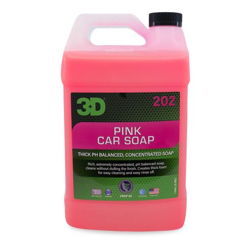 3D Pink Car Soap 4LT