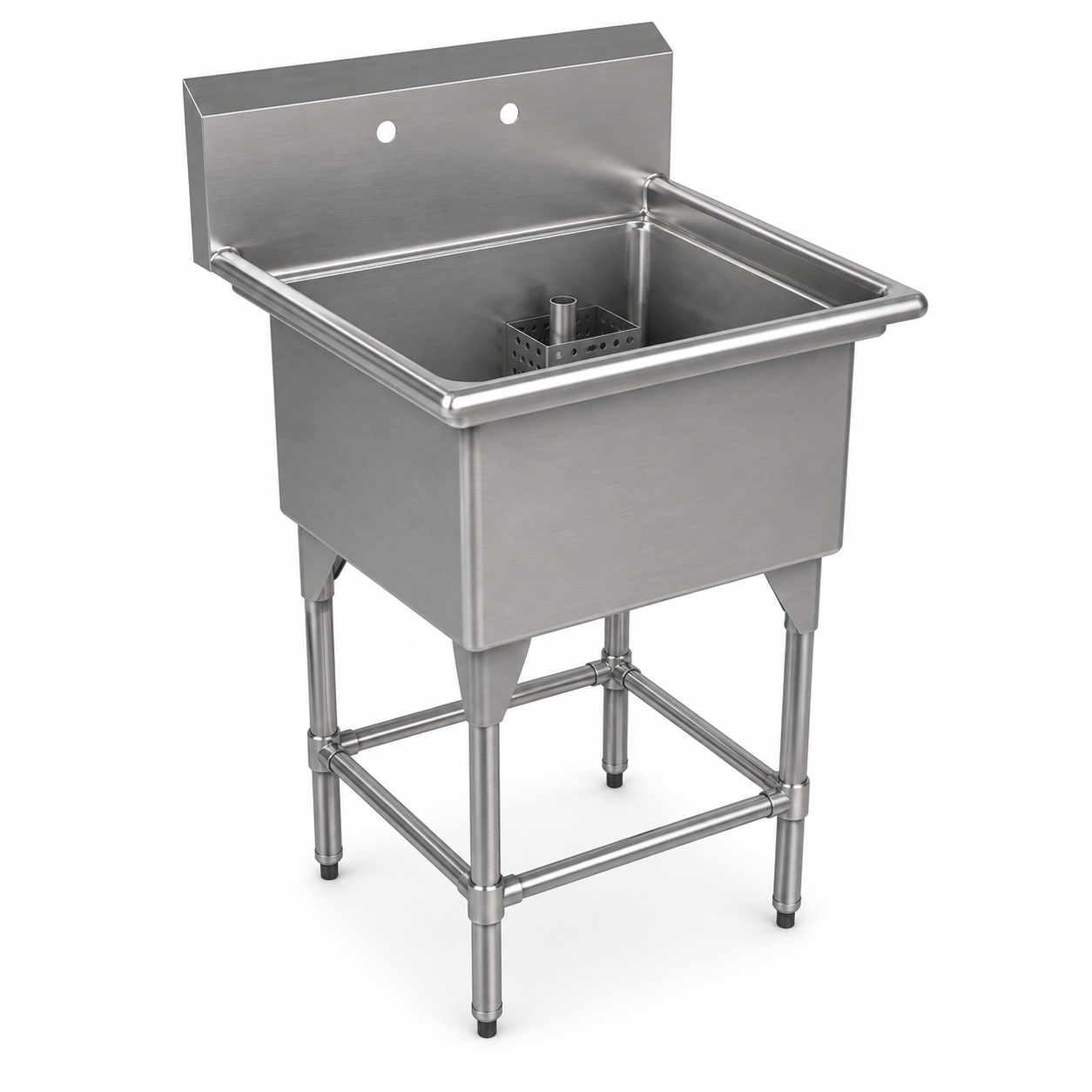 Single Compartment Sink, 29.5" x 30" x 36/47"