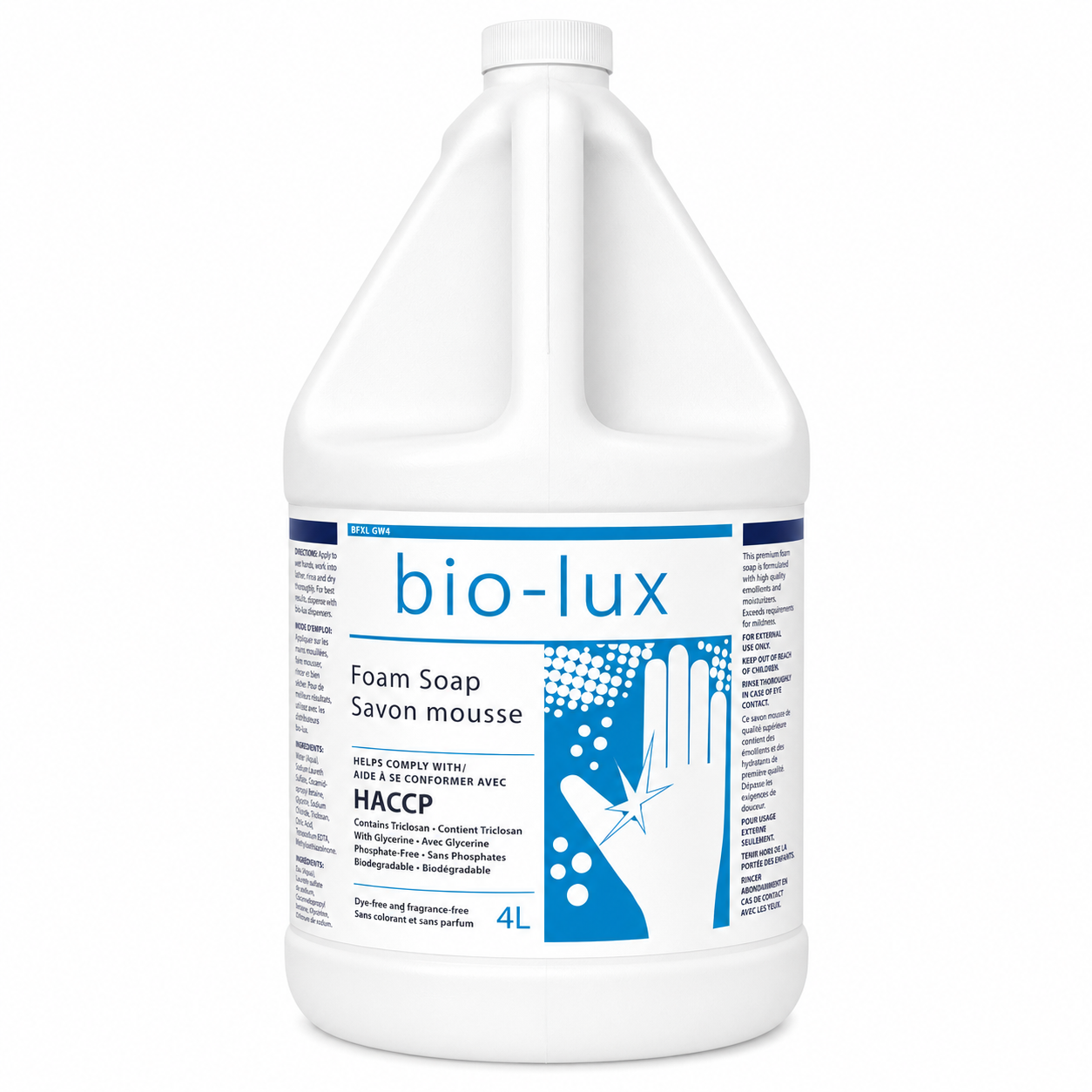 Bio-Lux Foam Soap 4lt