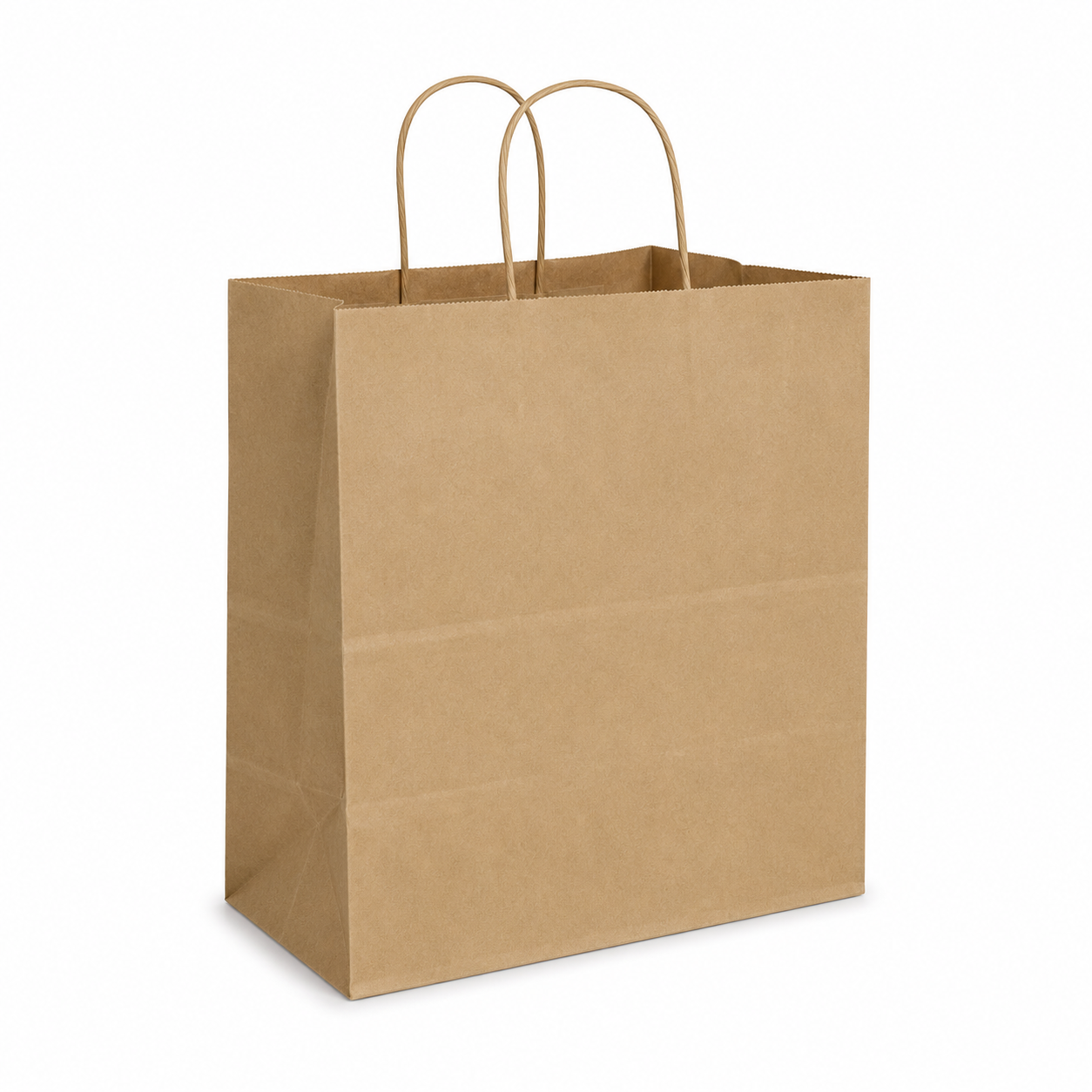 Bistro Paper Shopper Handle Bag 10″ x 6.75″ x 12″ 250/pk