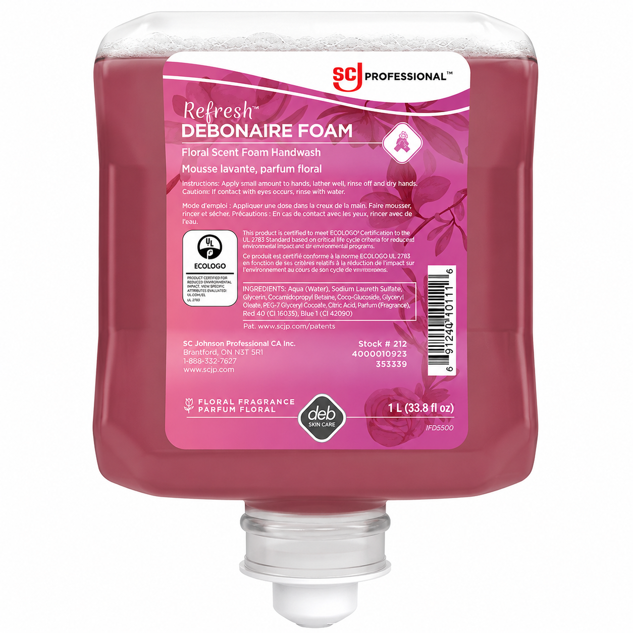 Refresh™ Debonaire FOAM Soap 1lt