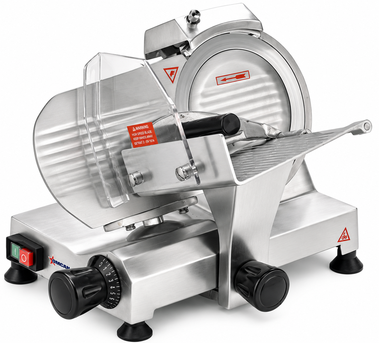 9″ Belt-Driven Meat Slicer – 110 V, 0.16 HP