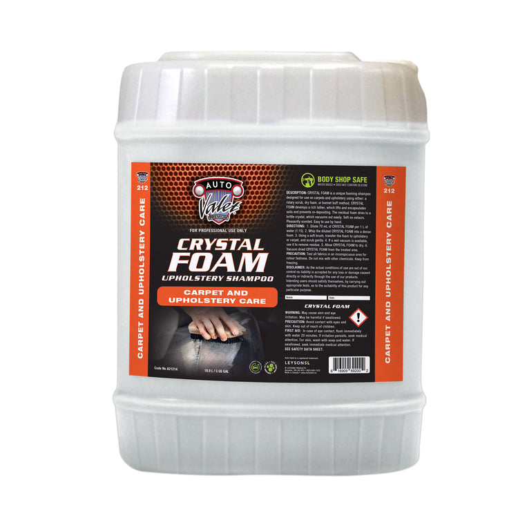 CRYSTAL FOAM - UPHOLSTERY SHAMPOO