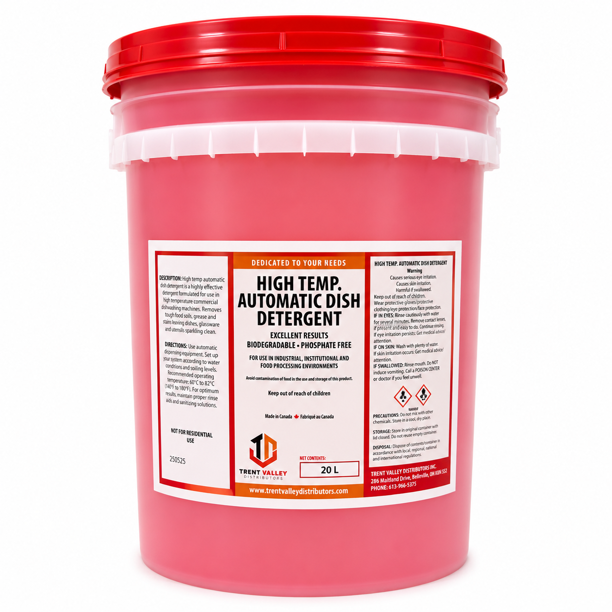 Automatic Dish Detergent 20lt pail