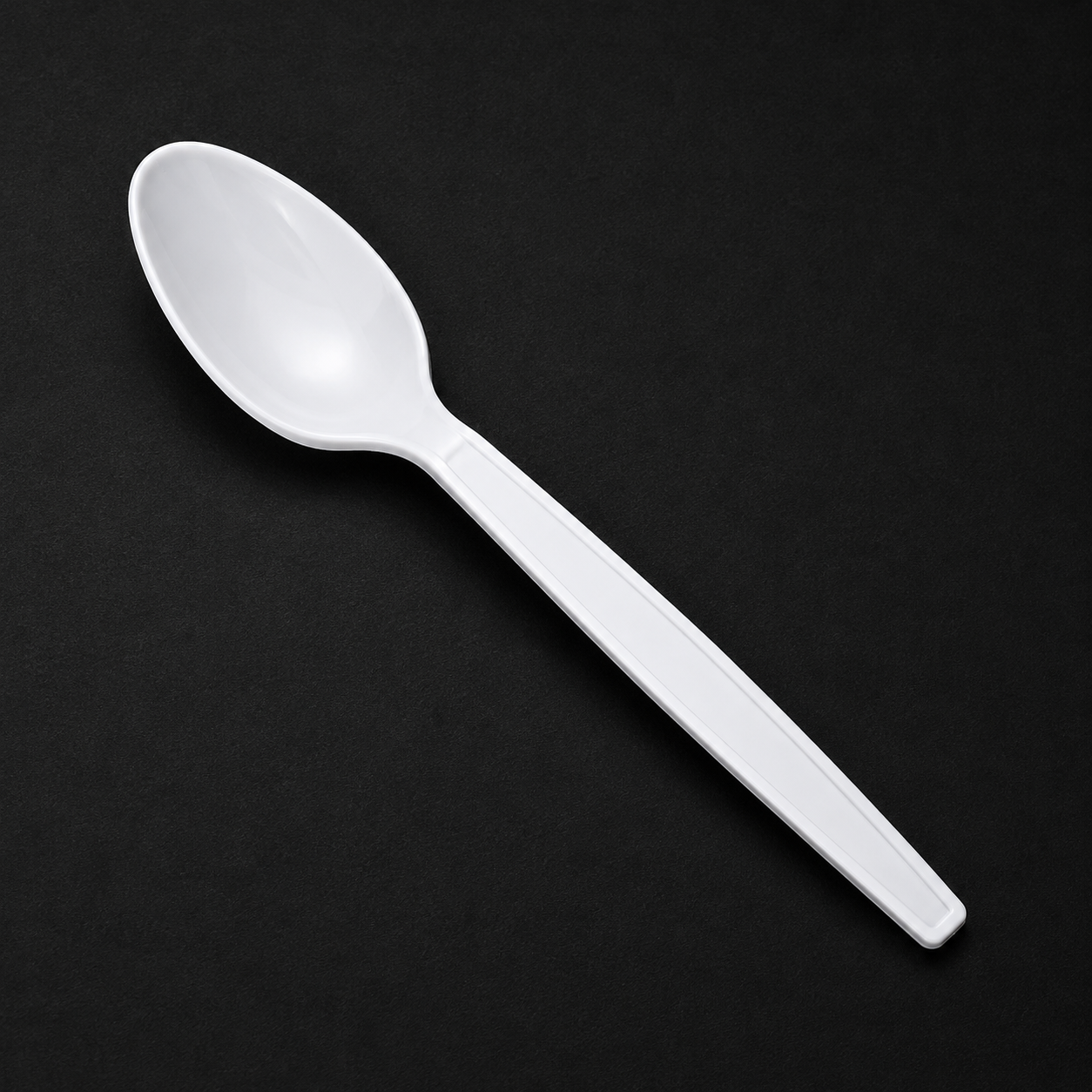 White Medium Plastic Teaspoons 1000/cs