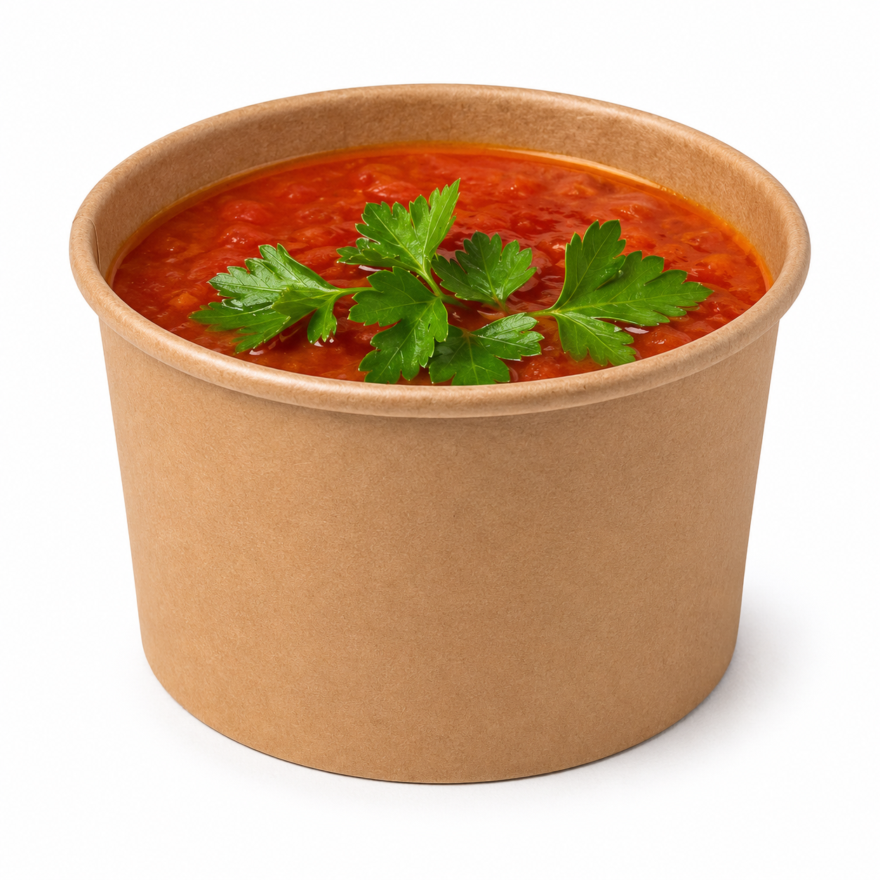 12oz Kraft Paper Soup Bowl 1000/cs