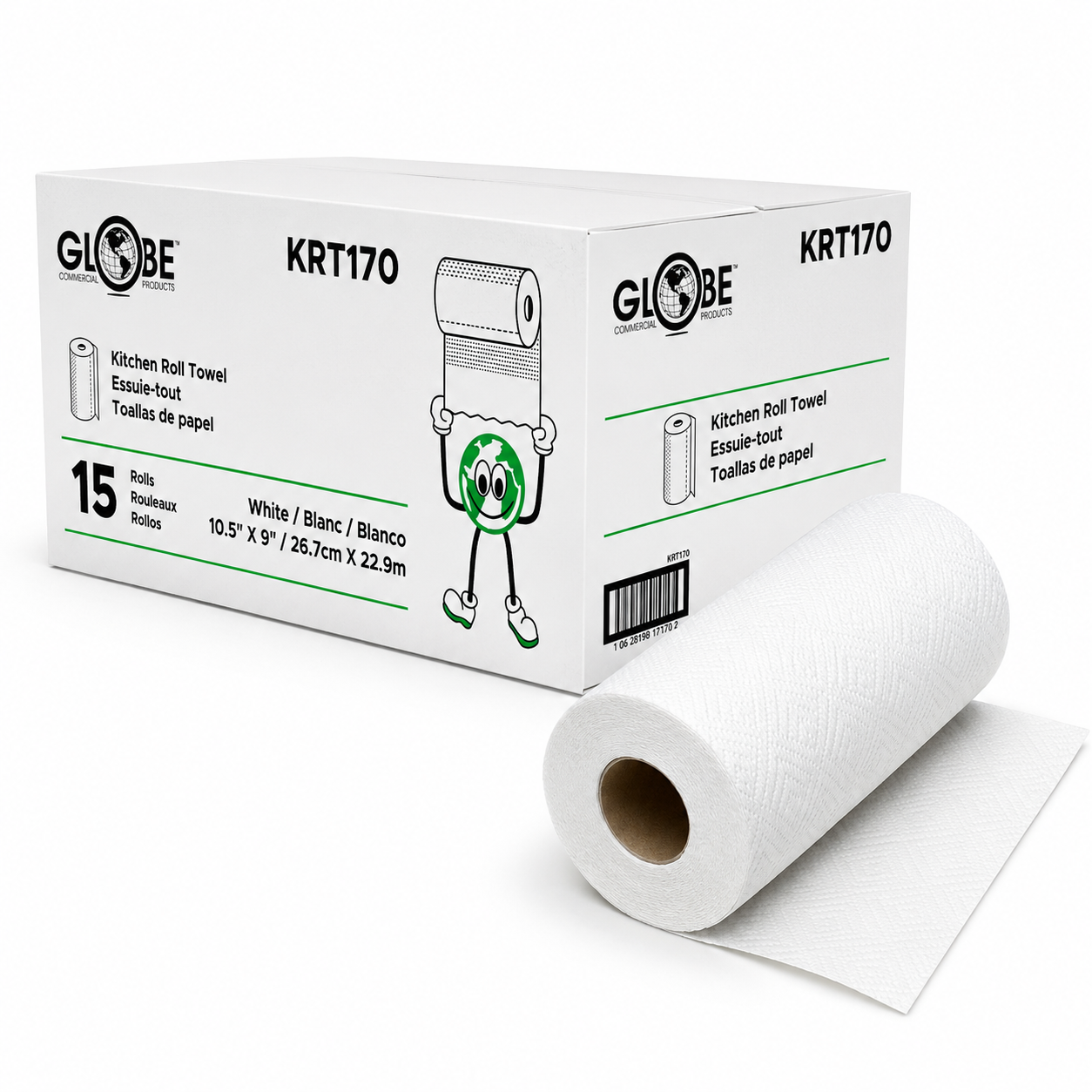 Kitchen Roll Towels 170 Sheets/Roll 15x170