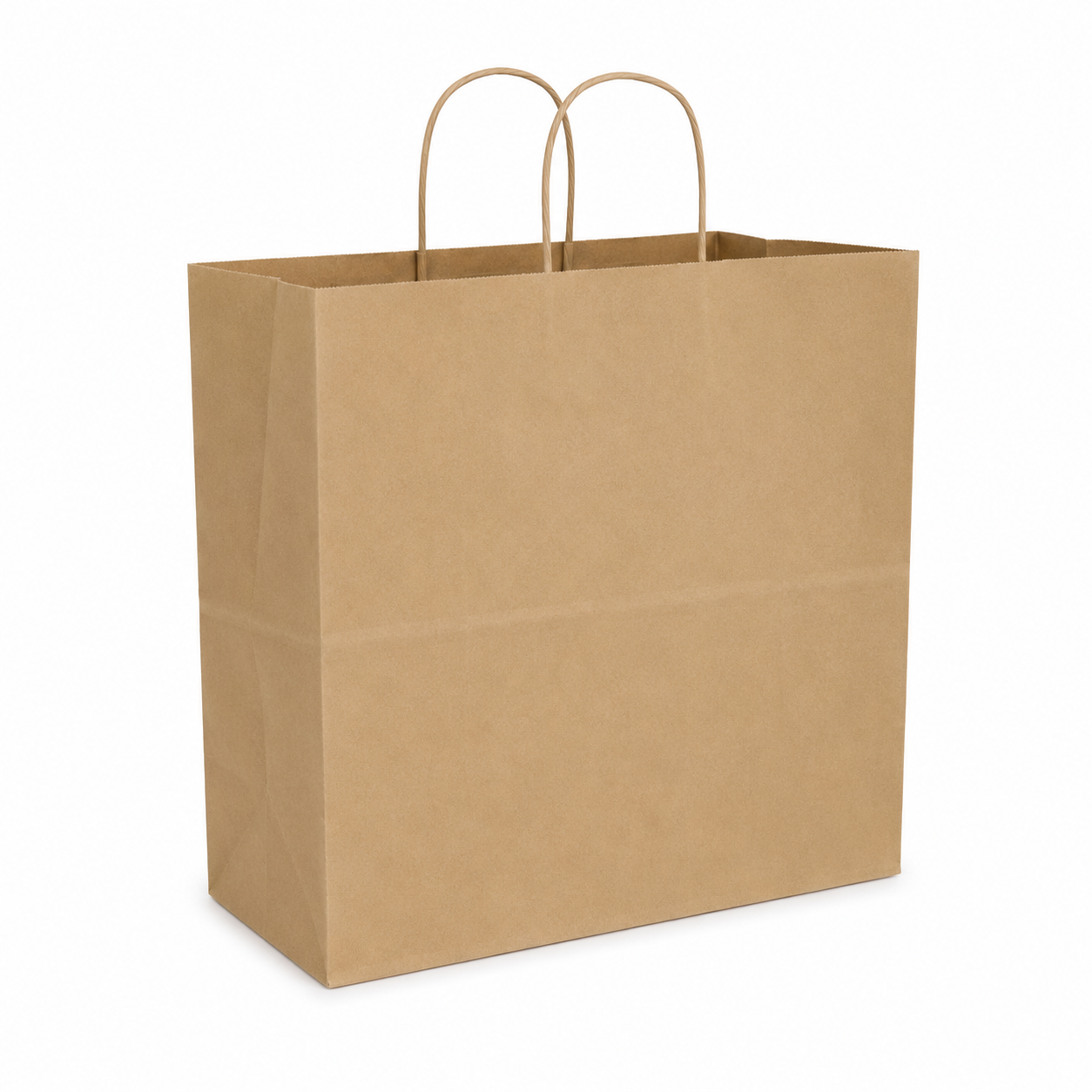 Jr. Mart Paper Shopper Handle Bag 13″ x 7″ x 13″ 250/pk