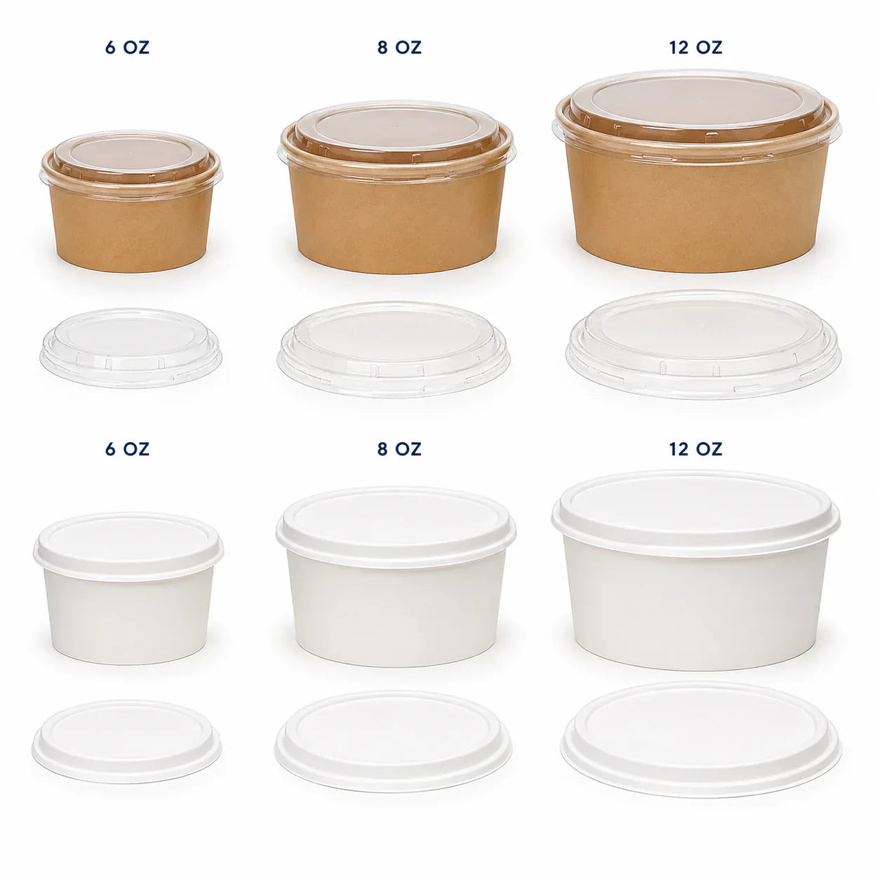 Paper Bowls & Lids