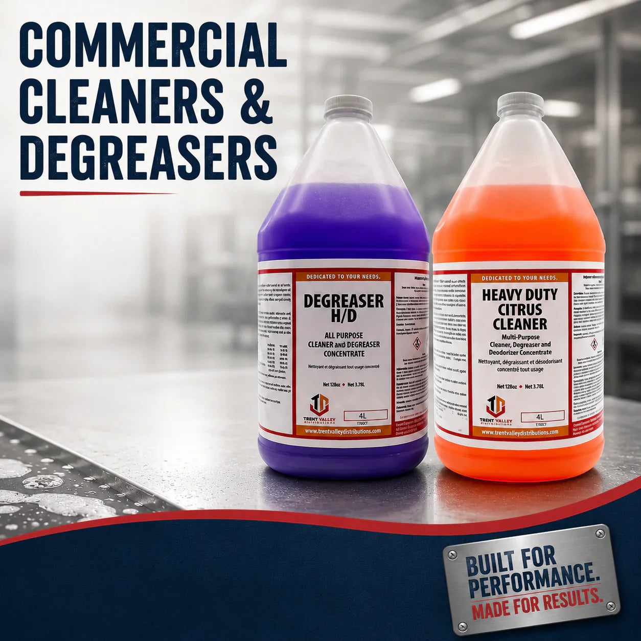 Commercial Cleaners & Degreasers