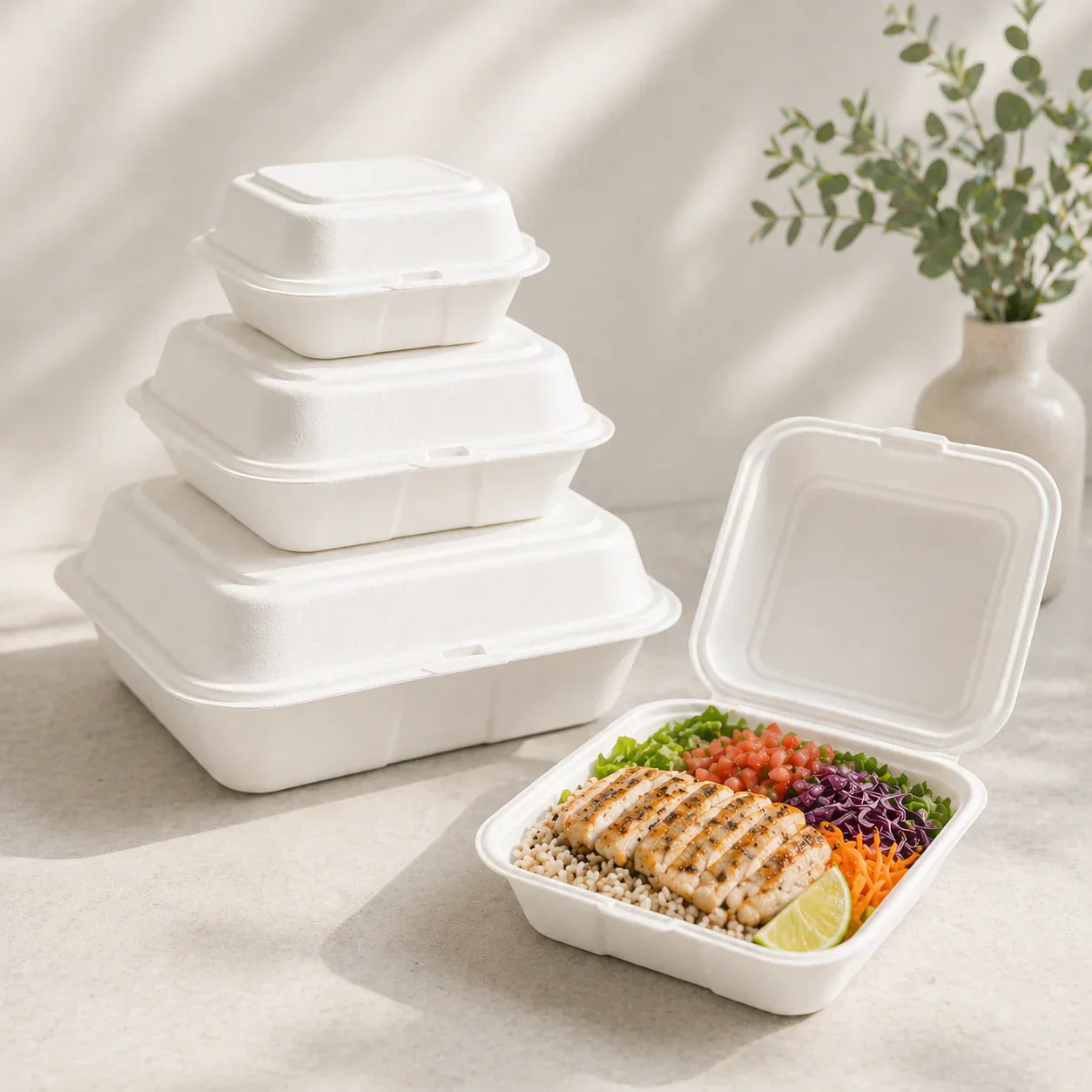 Eco Hinged Containers