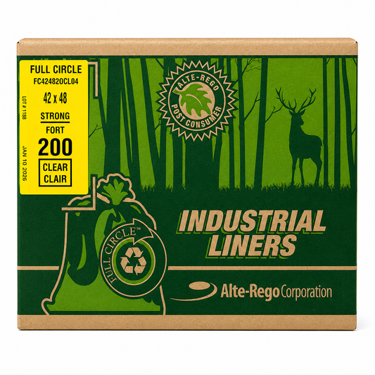 42x48 Strong Clear Garbage Bags 200/cs