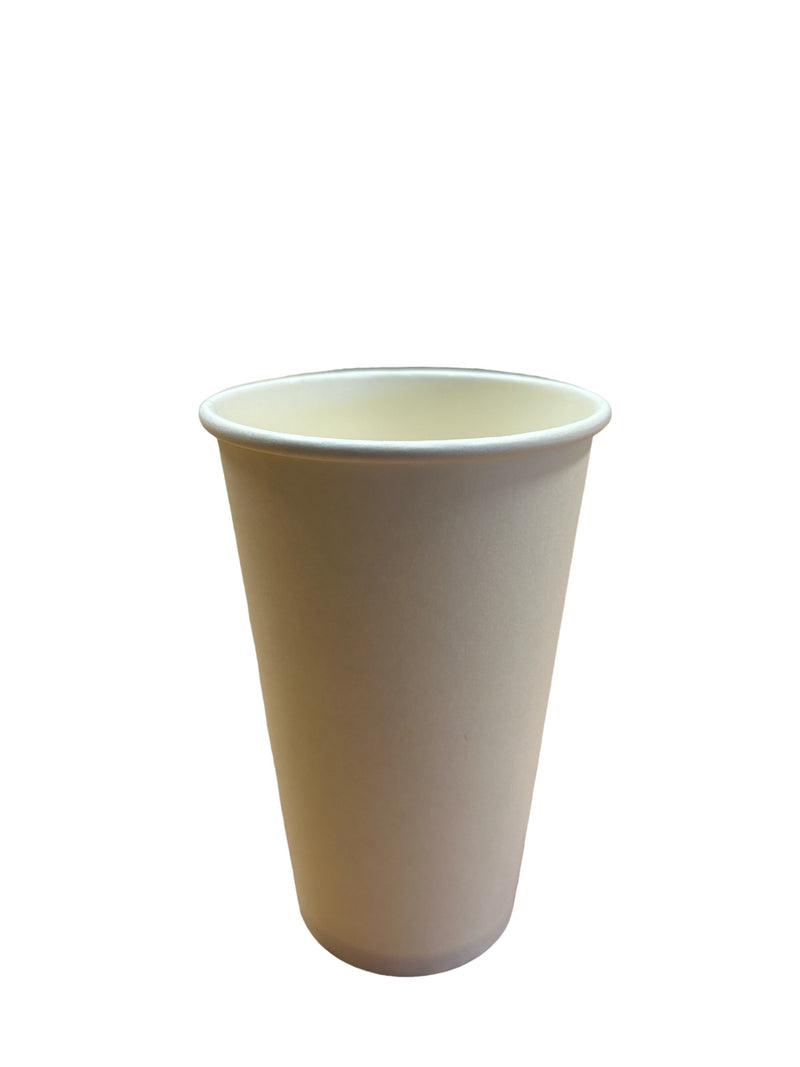 12OZ HOT CUP PAPER WHITE @20X50