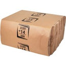 14lb Brown Paper Bag  500/PKG 7.75 X 4.75 X 14.25