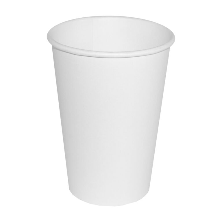 16 oz. Single Wall PE Cup White 1000/cs