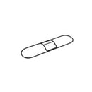 18" DUST MOP FRAME SNAP ON 12/CS MARMAN