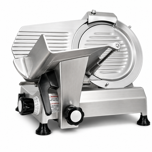 Trento 12″ Belt-Driven Meat Slicer – 0.35 HP, 120 V