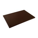 CUTTING BOARD 15"X20"X1/2" POLYETHYLENE BROWN