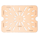 FOOD PAN GN DRAIN SHELF 1/2 AMB HH