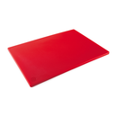 CUTTING BOARD 15"X20"X1/2" POLYETHYLENE RED