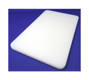 CUTTING BOARD 12"X18"X1/2" POLY WHITE