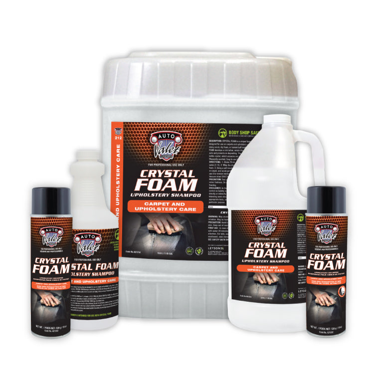 CRYSTAL FOAM - UPHOLSTERY SHAMPOO