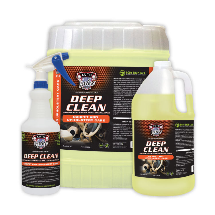 DEEP CLEAN - INTERIOR HARD SURFACE AND LEATHER CLEANER
