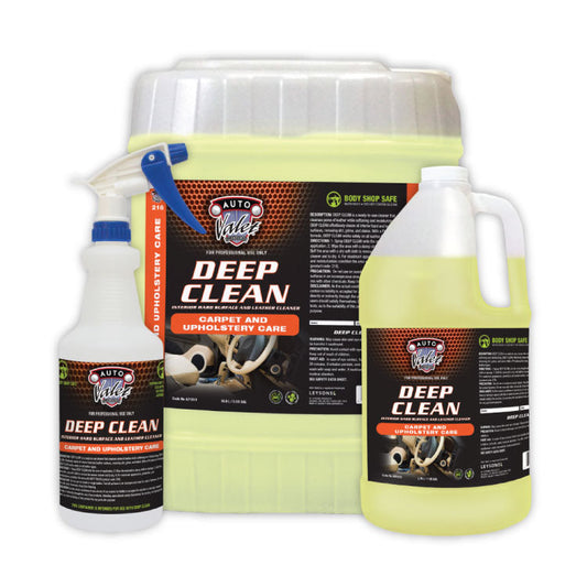 DEEP CLEAN - INTERIOR HARD SURFACE AND LEATHER CLEANER