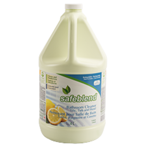 SAFEBLEND BATHROOM CLEANER - TILE, TUB AND BOWL CONCENTRATED Lemon (4lt)