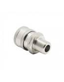 Veloci Stainless Steel Coupler 3/8" MPT