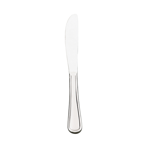 Celine Dinner Knife, 9", serrated, 13/0 stainless steel, mirror finish (1dz/bx)