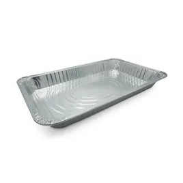 Depth Steam Table Pan Full Size (Medium) 17.625X9.625X2.25 IN Aluminum Silver 50/Case
