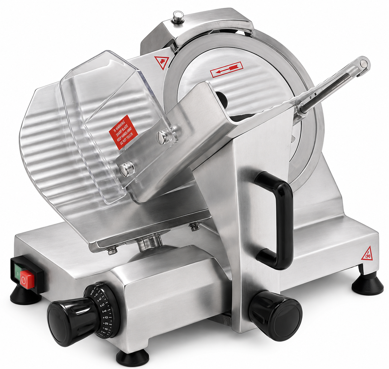 10″ Belt-Driven Meat Slicer – 0.2 HP, 110 V
