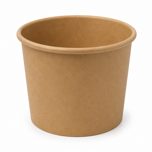 8oz Kraft Paper Soup Bowl 1000/cs