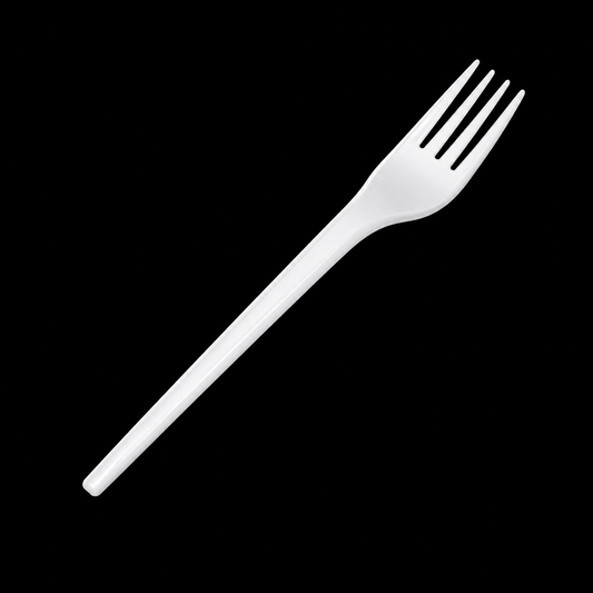 6.5" CPLA Compostable Forks (1000/cs)