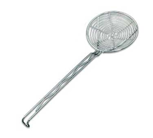 Skimmer, scroll mesh, round, heavy duty
