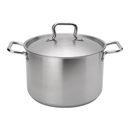 ELEMENTS STOCK POT S/S 12QT W/LID