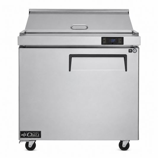 27" Refrigerated Salad/ Sandwich Prep Table