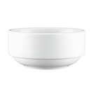 PALM 10.5oz. STKB. BOWL 36/CS WHITE CERAMIC BROWNE