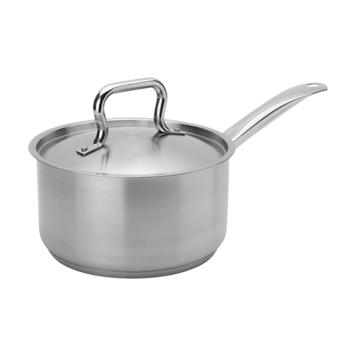 3.5 QT STAINLESS STEEL SAUCE PAN W LID