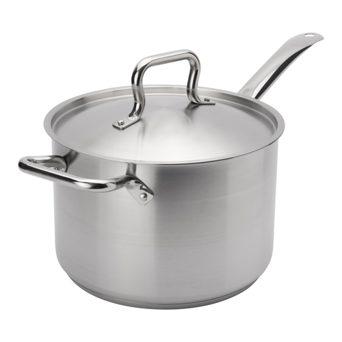 10 QT STAINLESS STEEL SAUCE PAN W LID