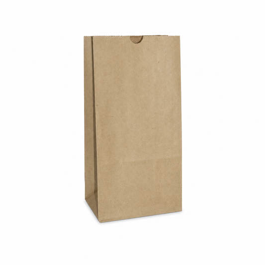 4lb Paper Bag Kraft 5″ x 3.11″ x 9.76″ 500/pk