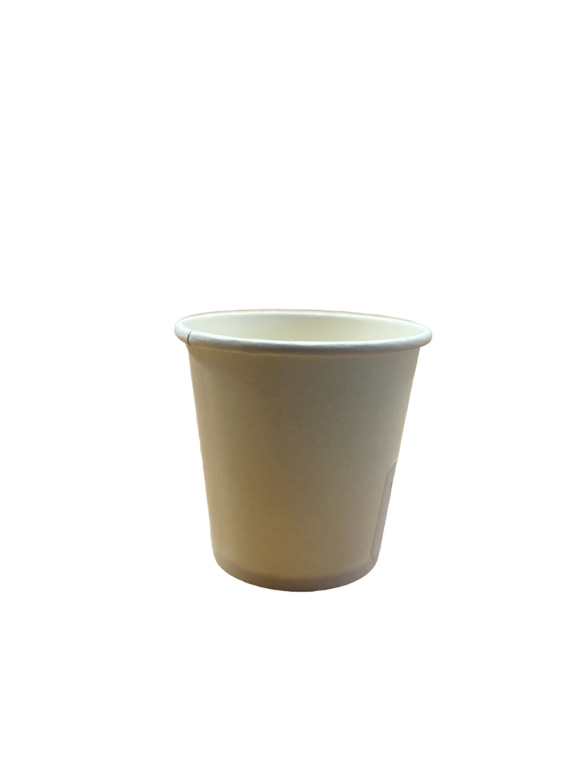4OZ HOT CUP PAPER WHITE @20X50