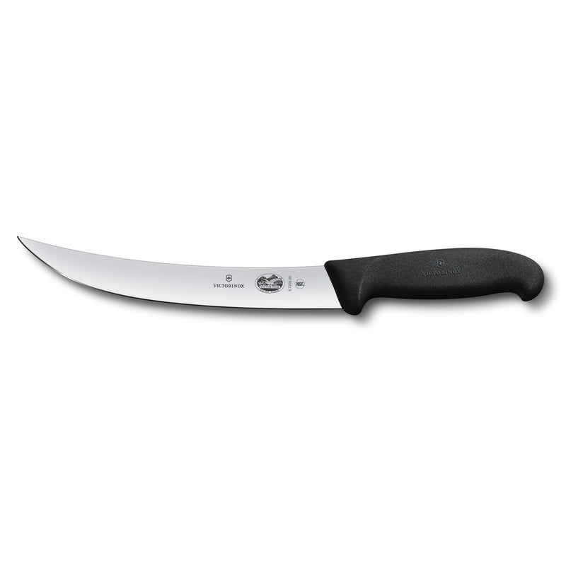 Fibrox, breaking knife, 8" blade, black