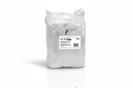 Premium White T-Shirt Wiping Rags
