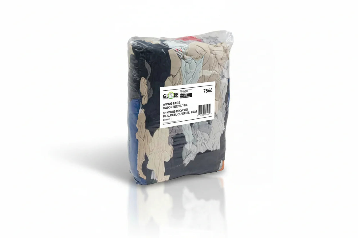 Coloured Fleece Wiping Rags